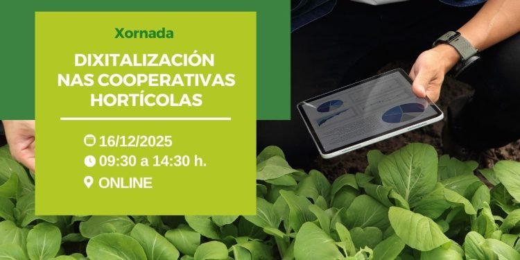 Abierto el plazo de inscripción para la jornada de digitalización en las cooperativas hortícolas