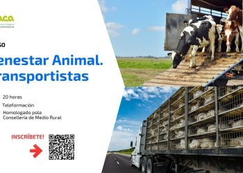 AGACA imparte online un curso de Benestar Animal. Transportistas