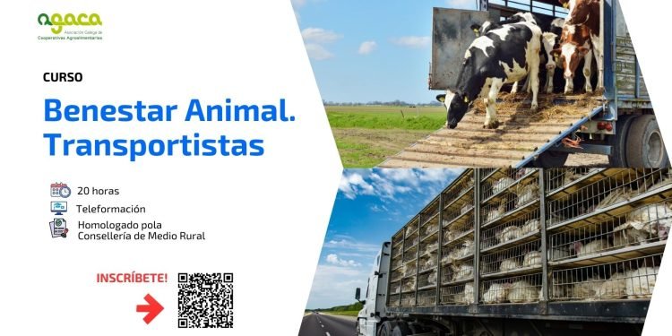 AGACA imparte online un curso de Bienestar Animal. Transportistas