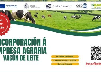 La inscripción para el curso online de incorporación a la empresa agraria en vacuno de leche está abierto