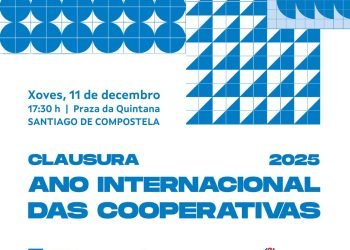Inscríbete e asiste á Clausura do Ano Internacional das Cooperativas o 11 de decembro na Praza da Quintana