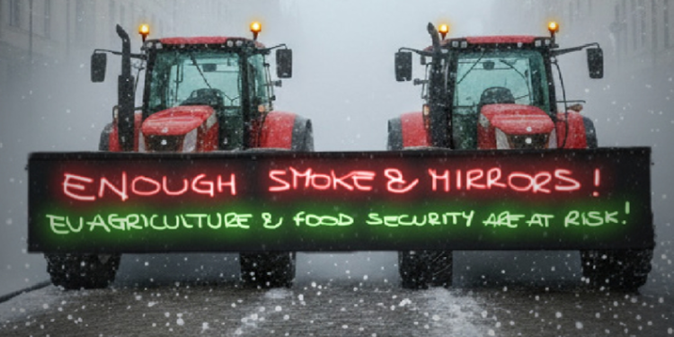 Agaca apoya las demandas y la movilización agraria do COPA-COCEGA el jueves en Bruselas