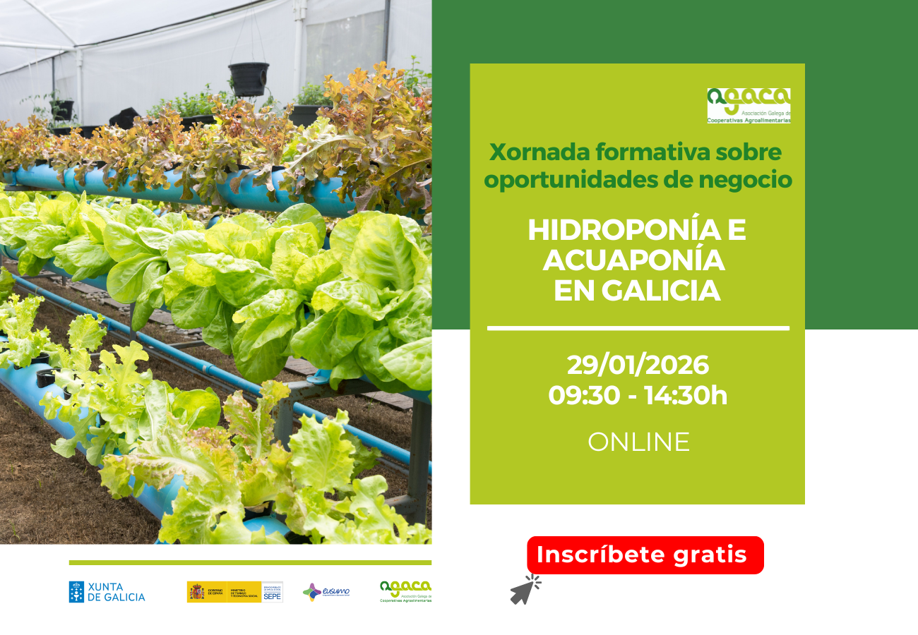xornada Hidroponía e Acuaponía en Galicia