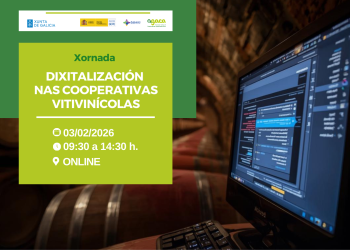 Abierto el plazo de inscripción para la jornada de digitalización en las cooperativas vitivinícolas