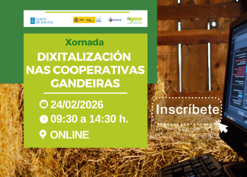 Jornada gratuita el 24 de febrero: Digitalización en las cooperativas ganadeiras
