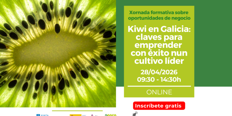 Comeza a inscrición á xornada sobre produción de kiwi en Galicia