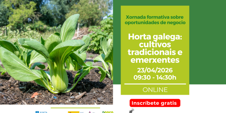 Abre a inscrición a unha xornada sobre cultivos na horta galega