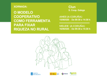 Xornadas O modelo cooperativo como ferramenta para fixar riqueza no rural o 15 e 16 de xuño