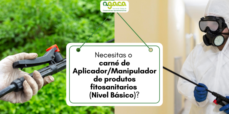 AGACA imparte dende novembro un curso de Aplicador/Manipulador de produtos fitosanitarios (Nivel Básico)